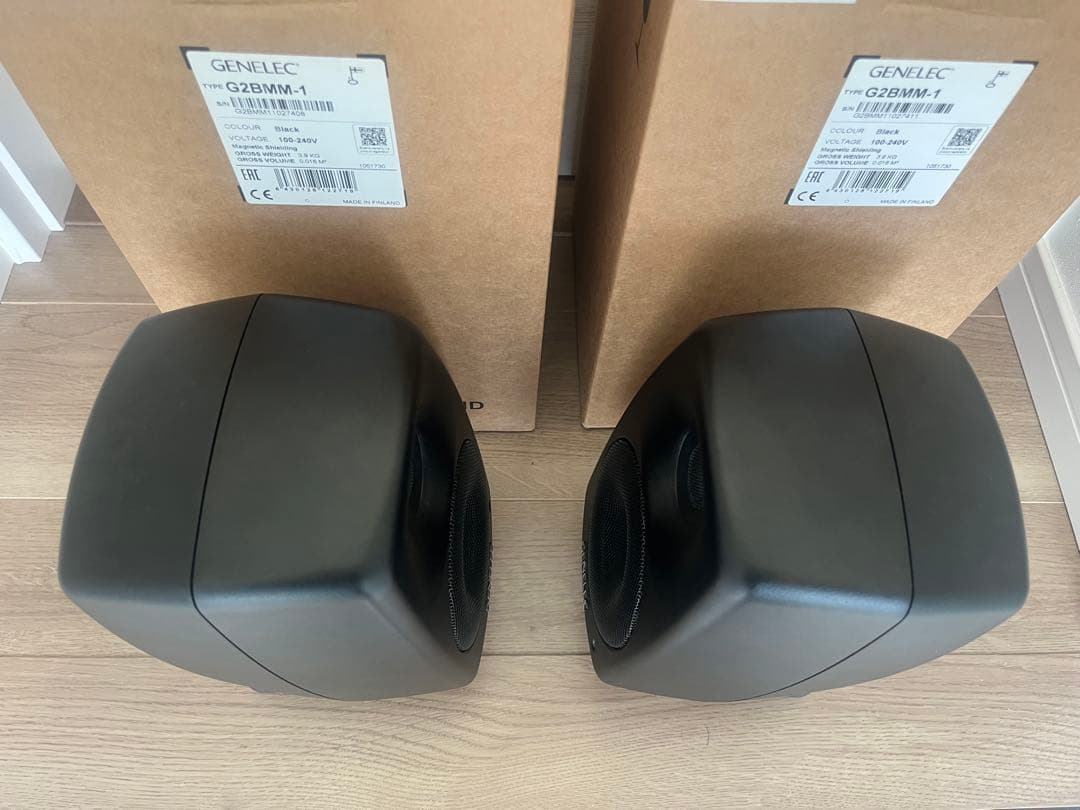 GENELEC G2 G-Two ブラック　2024年製美品