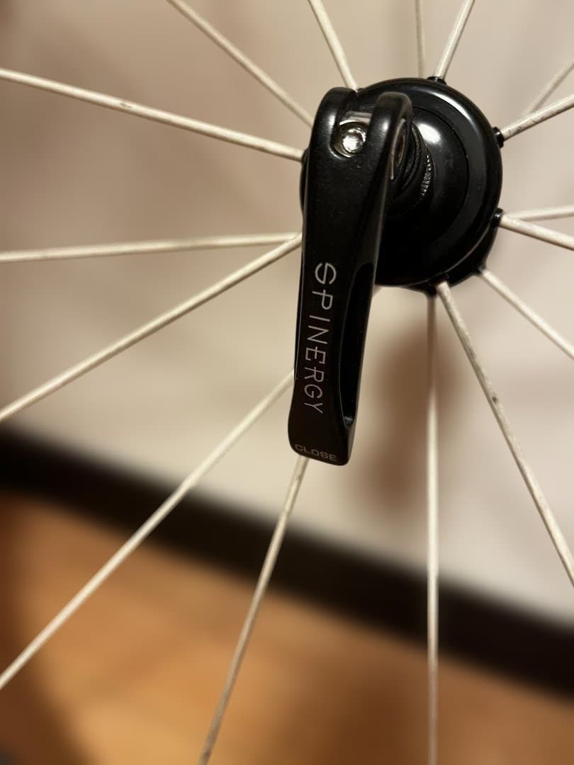 【訳あり格安】SPINERGY スピナージーステルスカーボンホイール ホワイト