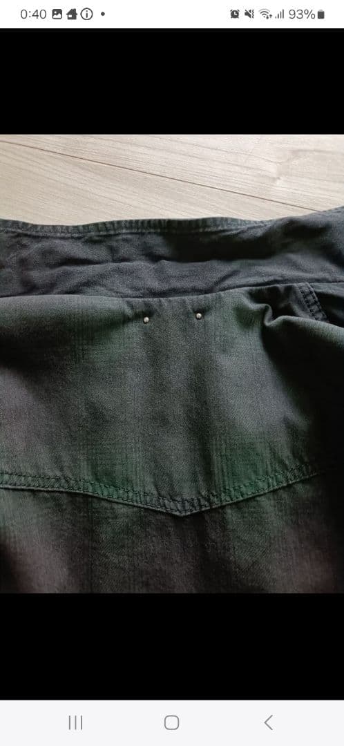 ジャケット・アウター Black Denim Check Quiltriner Shirt BZ