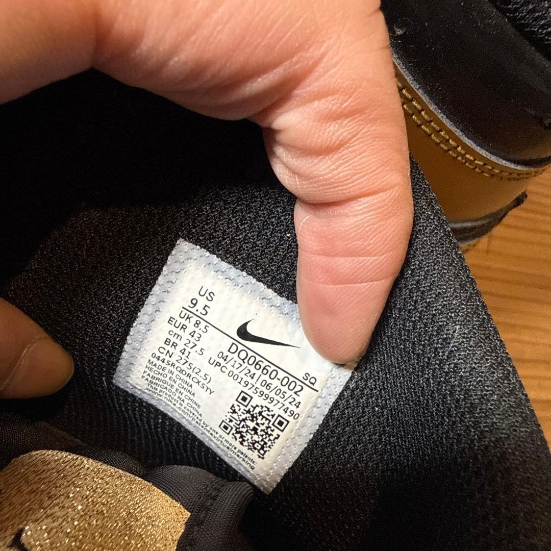 エアジョーダンゴルフJordan 1 High Golf \"Gold Toe\"