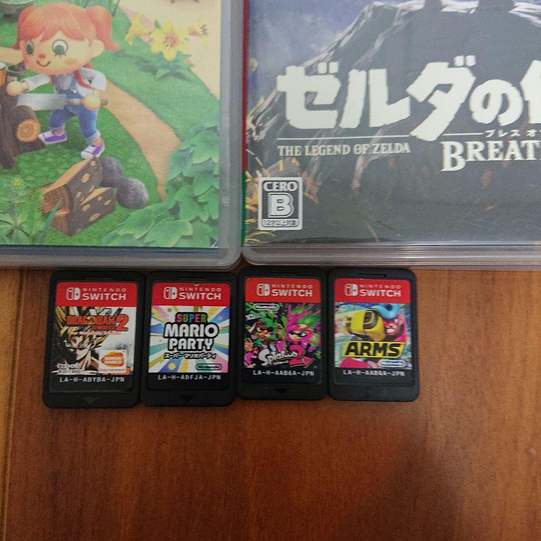 任天堂Switchソフト5本＋ケース