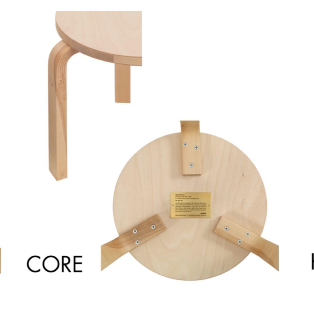 artek アルテック スツール60 ワイルドバーチ　コア　90脚限定