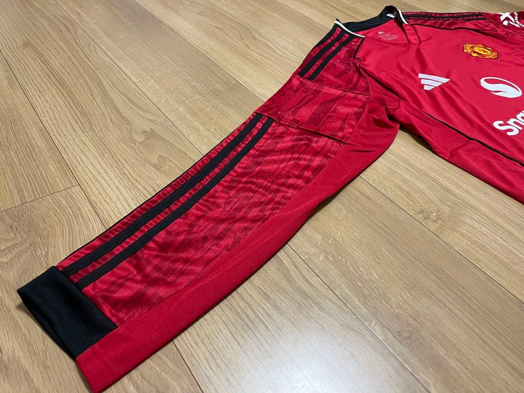 【長袖XL】⑫25/26 マンチェスターユナイテッド ホーム ユニフォーム