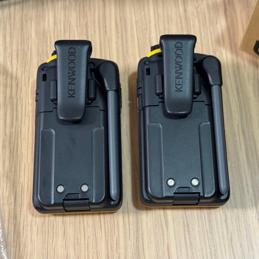 2台セット JVCケンウッド トランシーバー UBZ-LS20（各種セット）