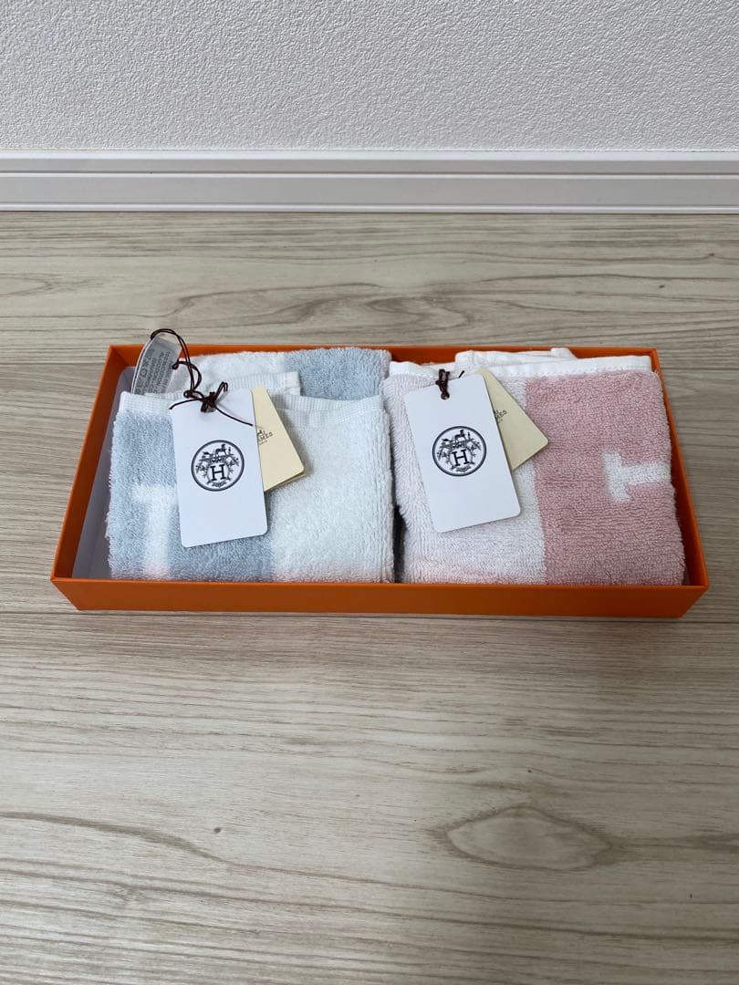 HERMES アヴァロン　ハンドタオル2枚