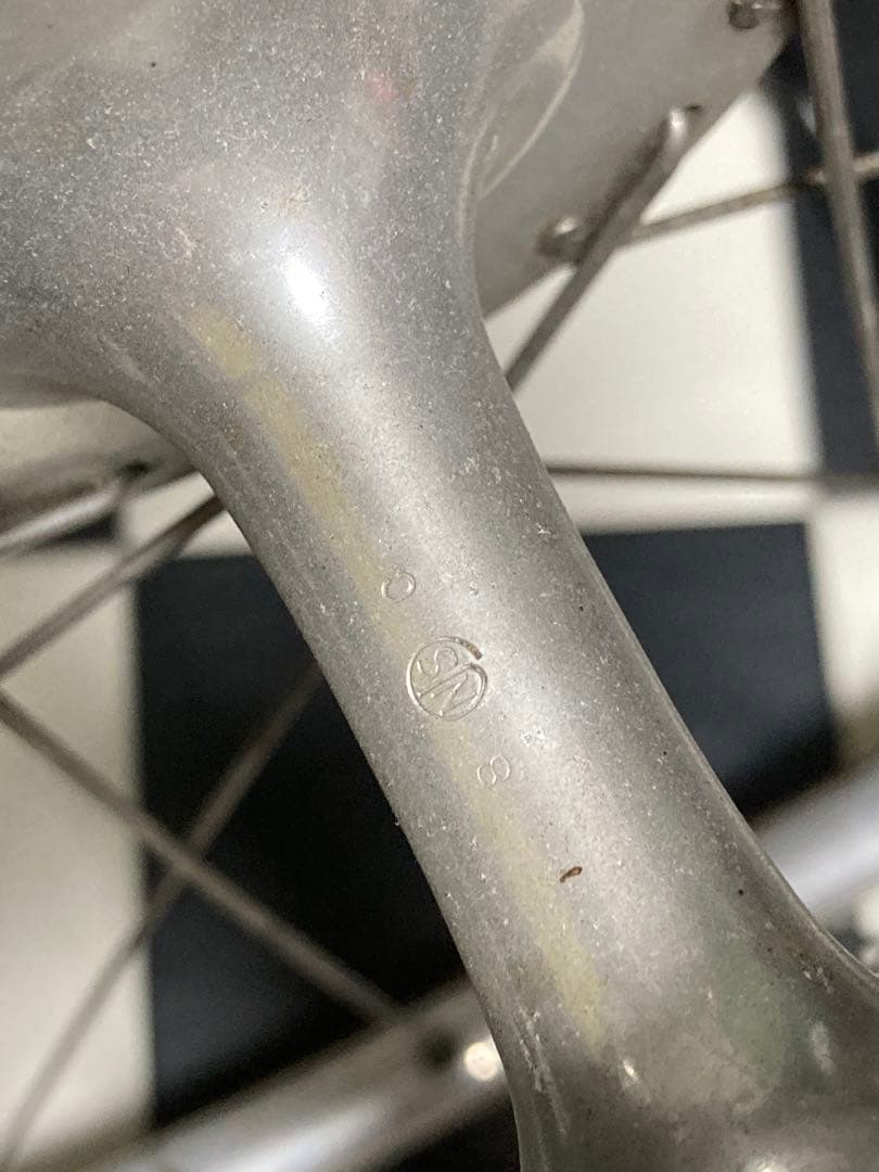ピスト ホイール njs スズエハブ デュラコグ2個付き タイヤ付き