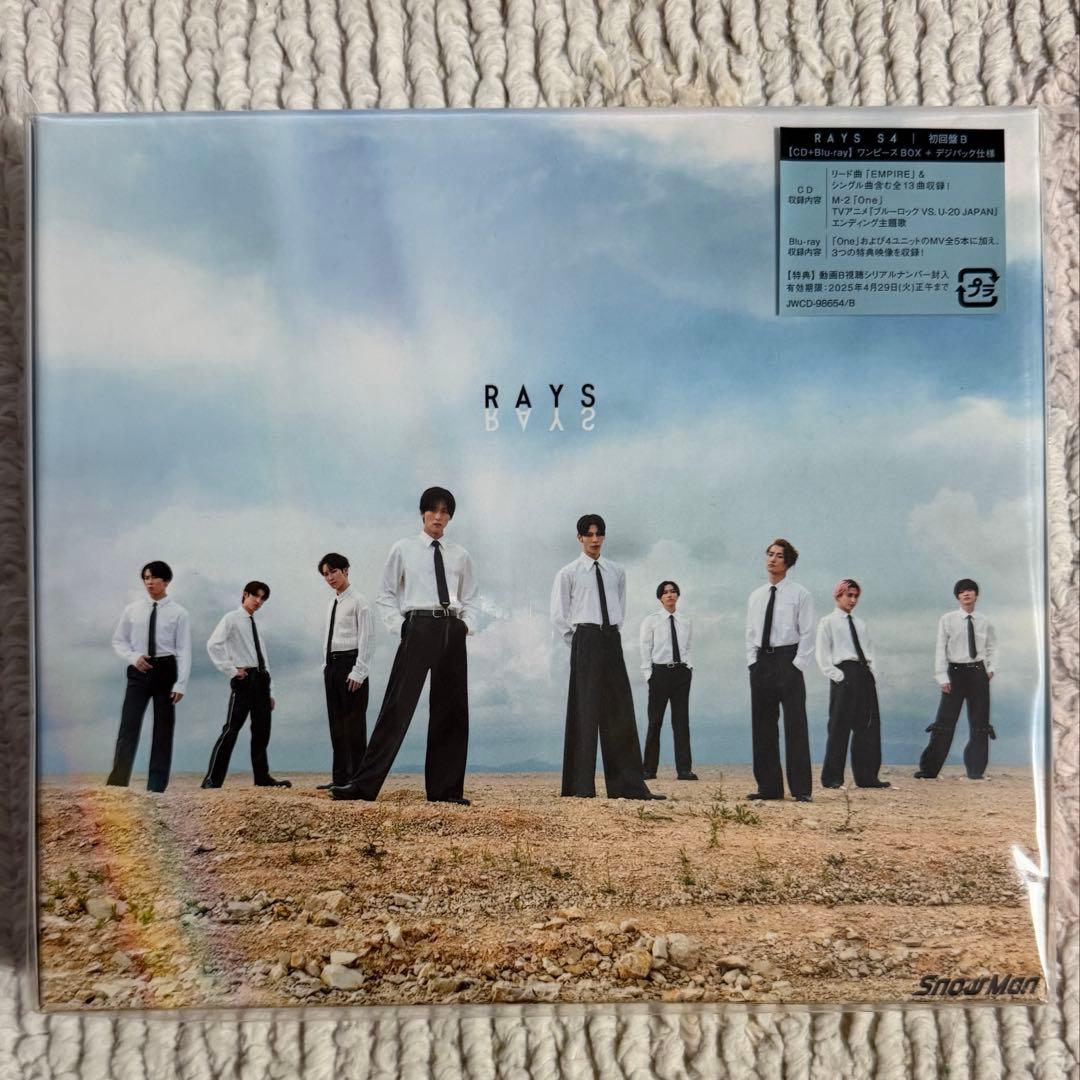  Man 4th ALBUM 「RAYS」