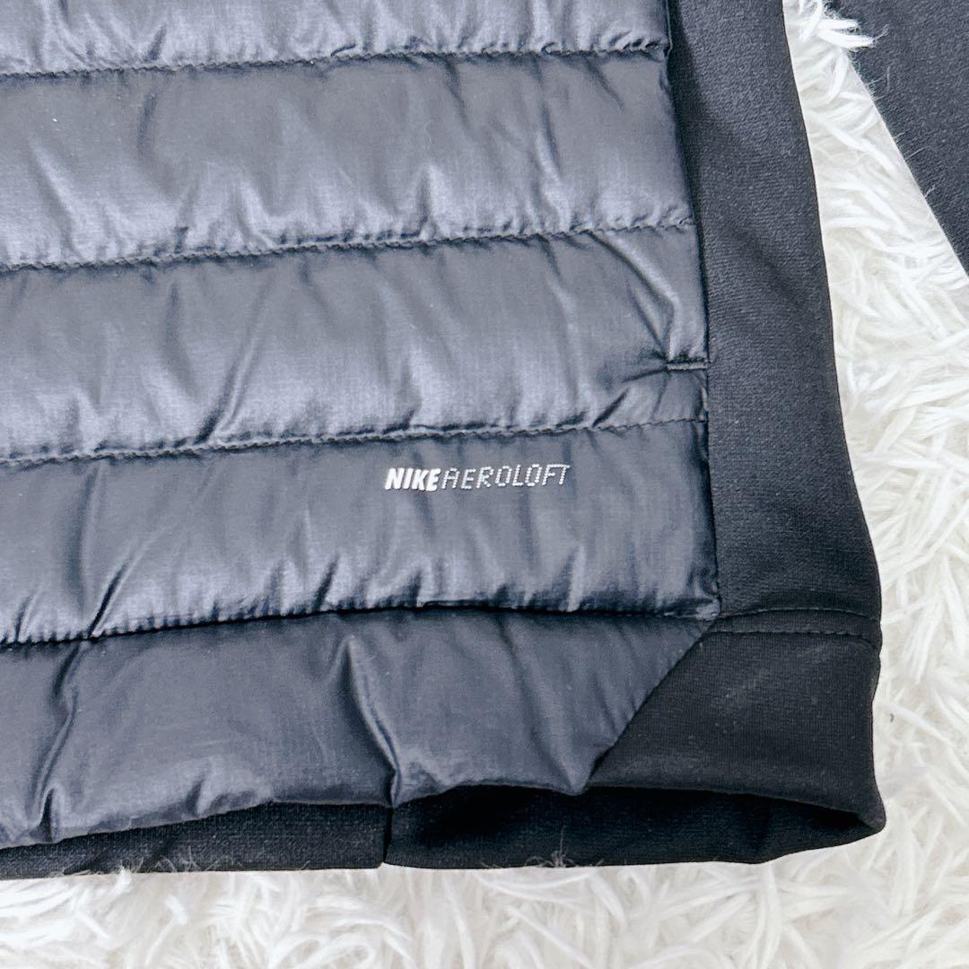 NIKE GOLF エアロロフト フィルジャケット 中綿　黒　ブラック　ゴルフ