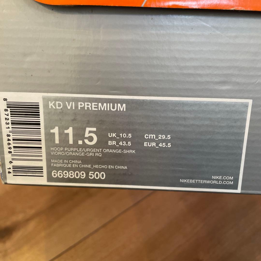 シューズ(男性用) KD VI PREMIUM WHAT THE KD