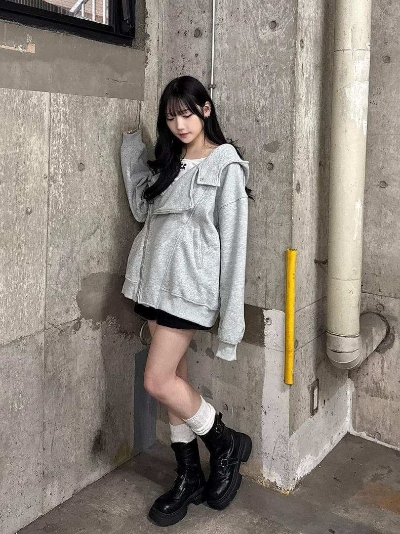 2niさん専用 オーバーサイズスウェットコート