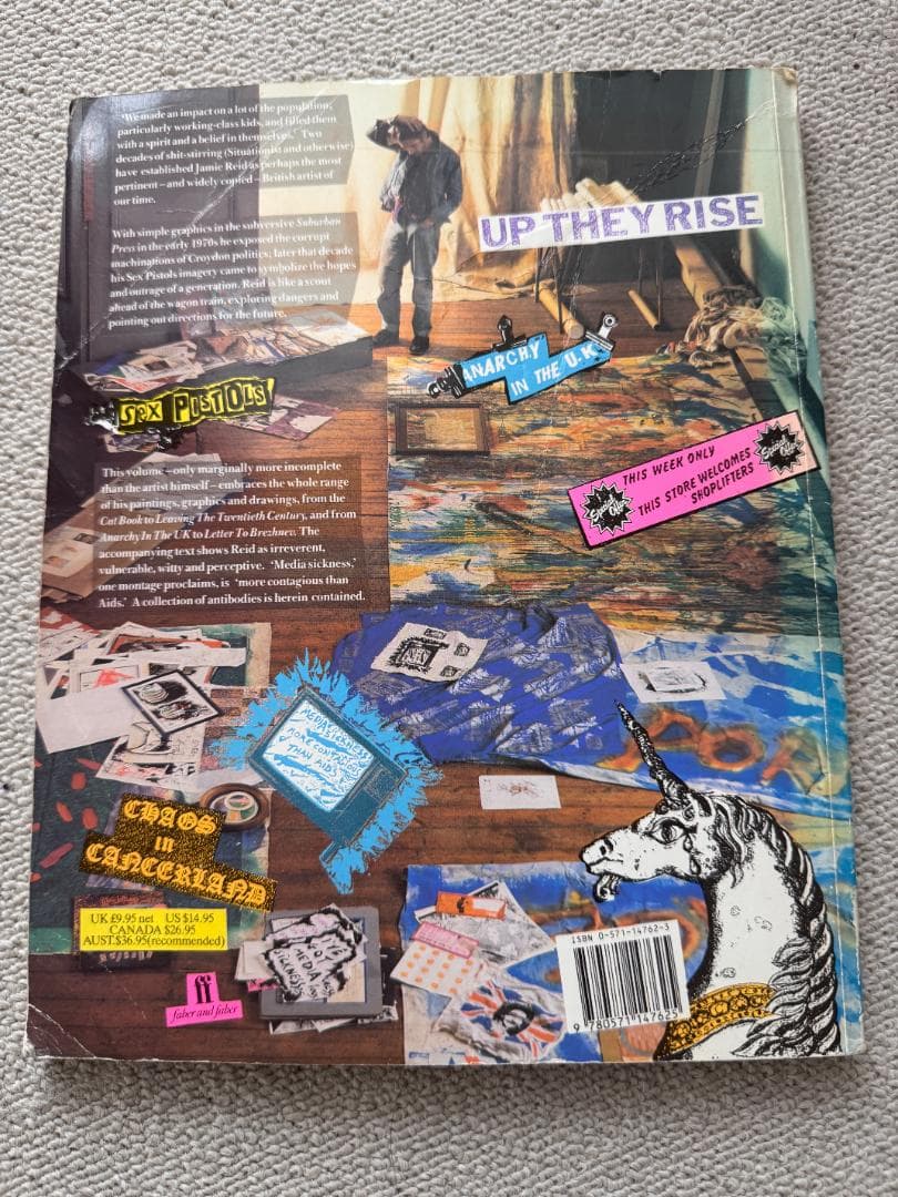 ジェイミーリード Up They Rise 作品集 Sex Pistols