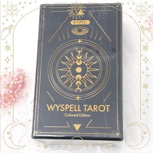 【正規品タロットカード】海外人気クリエイター✨モダンカラーのタロットカード／金縁