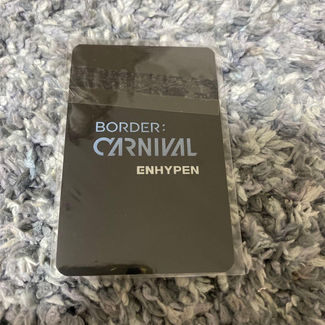 ENHYPEN ニキ carnival カーニバル 公開放送　トレカ