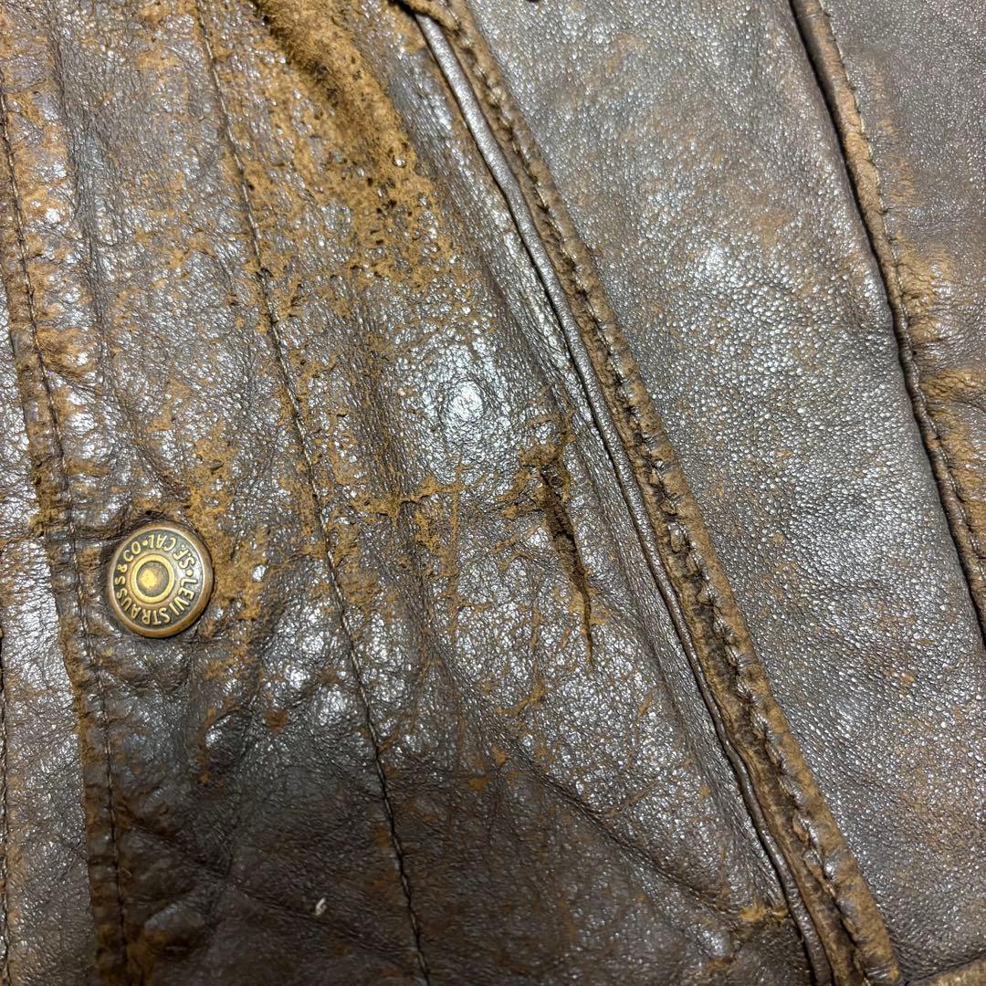 50s Levi's shorthorn リーバイス ショートホーン レザー