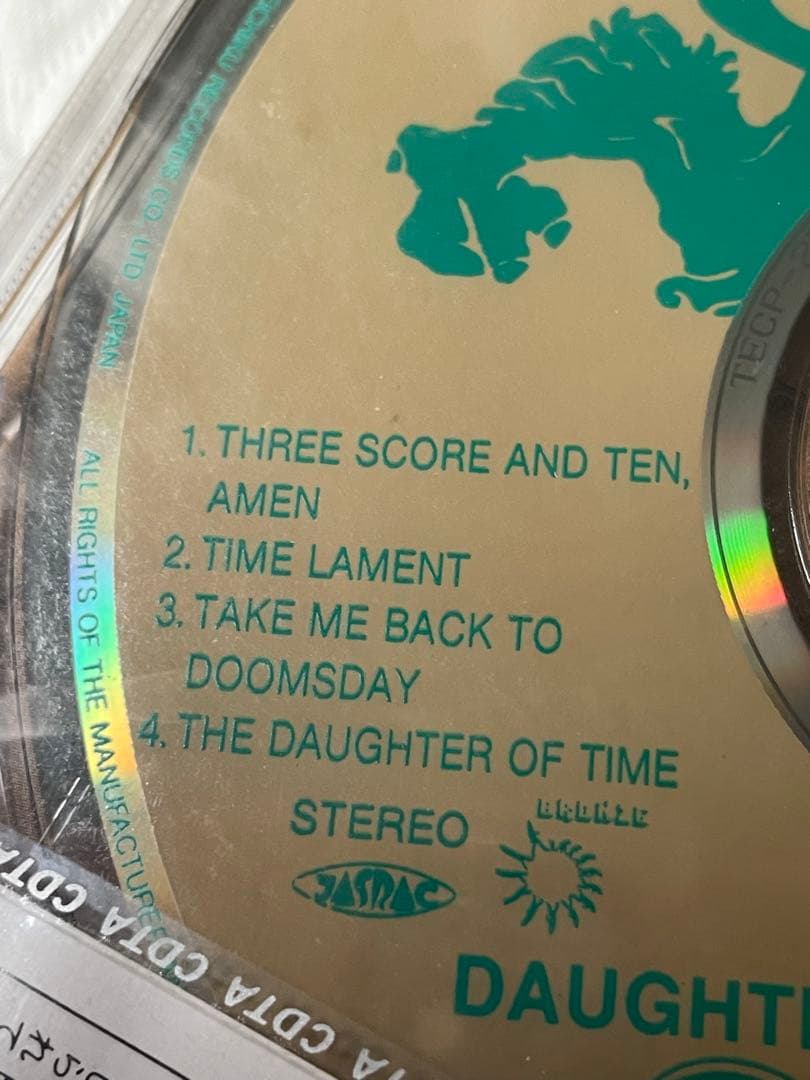 DAUGHTER OF TIME/COLOSSEUM/コラシアム/未開封