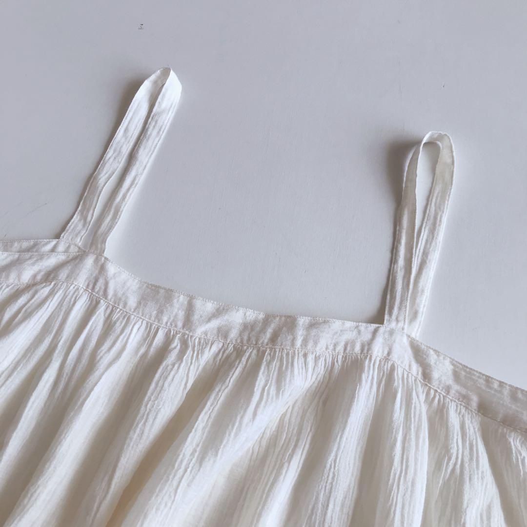 美品　ネストローブ　ワンピース リネン混