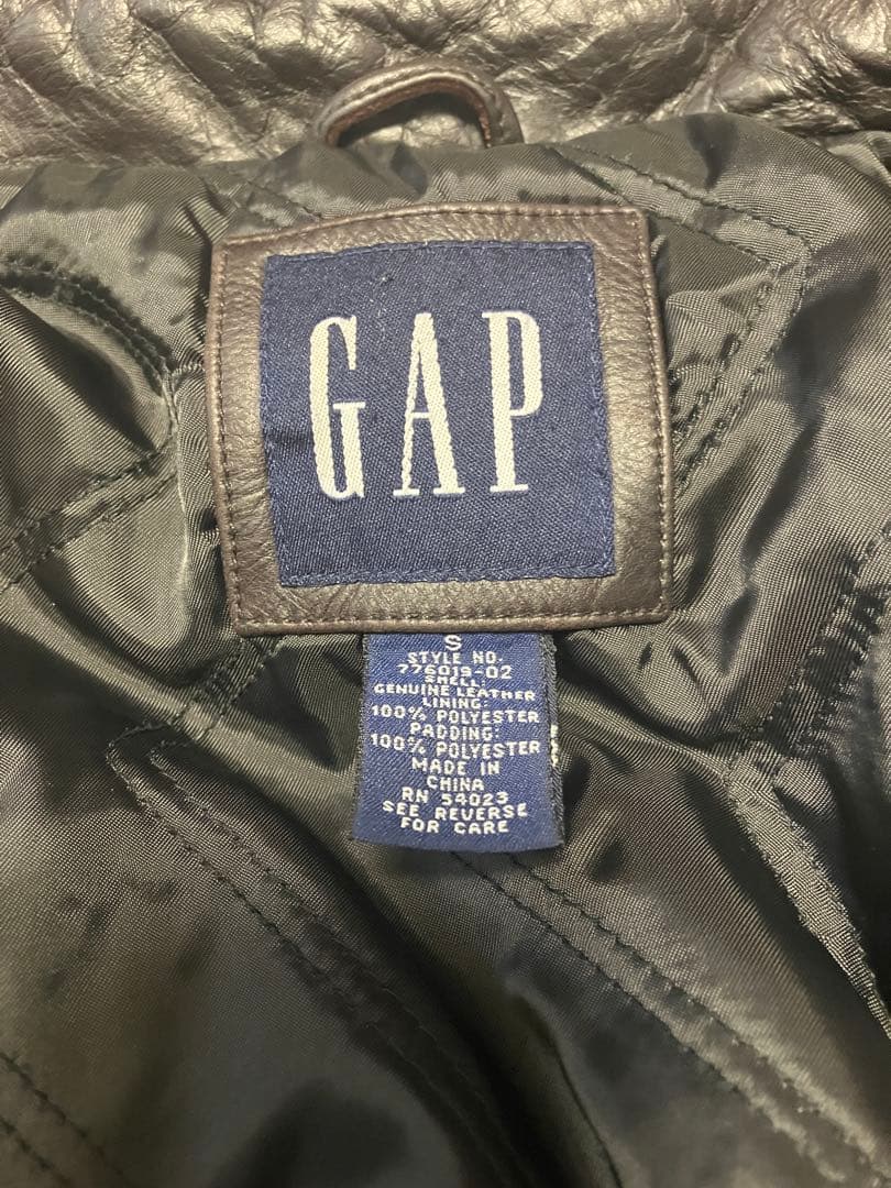 ハ*コ様 ★OLD GAP★leather jacket★size S