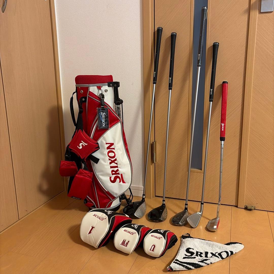 希少　SRIXON ジュニア用 ゴルフセット　中古品