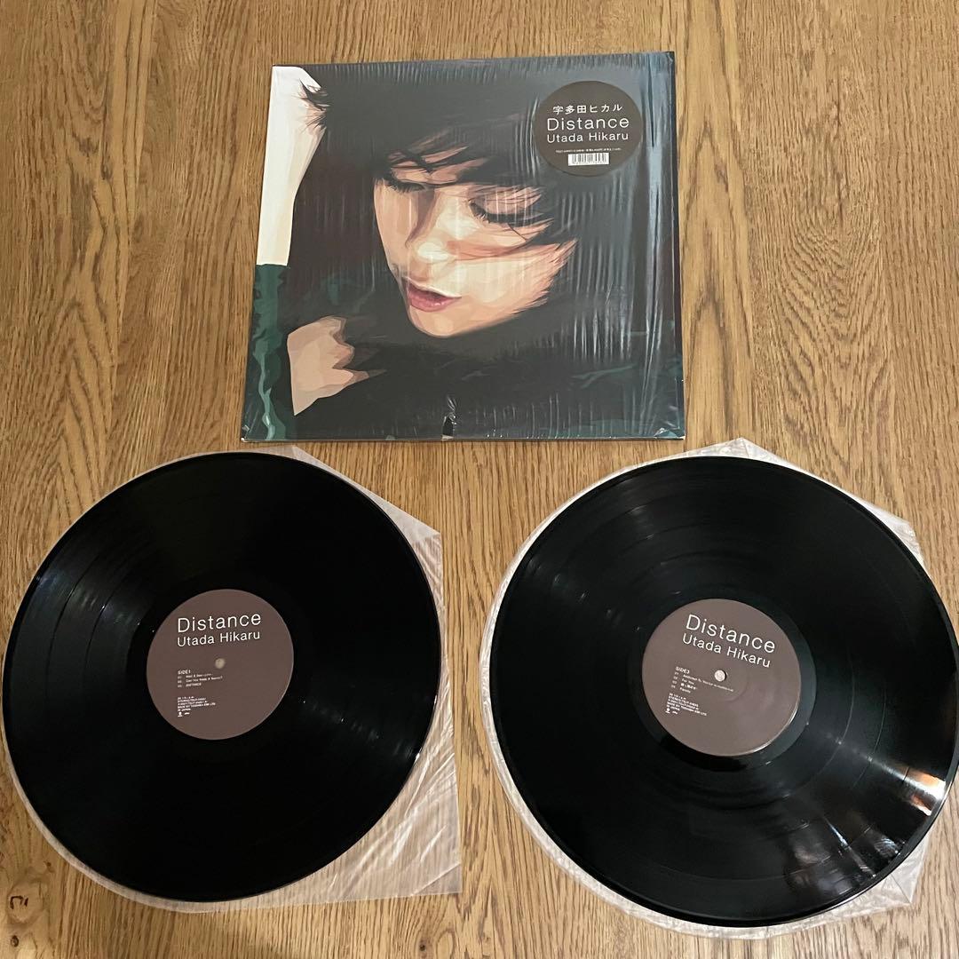 宇多田ヒカル Distance レコード アナログ 2001年版　オリジナル版