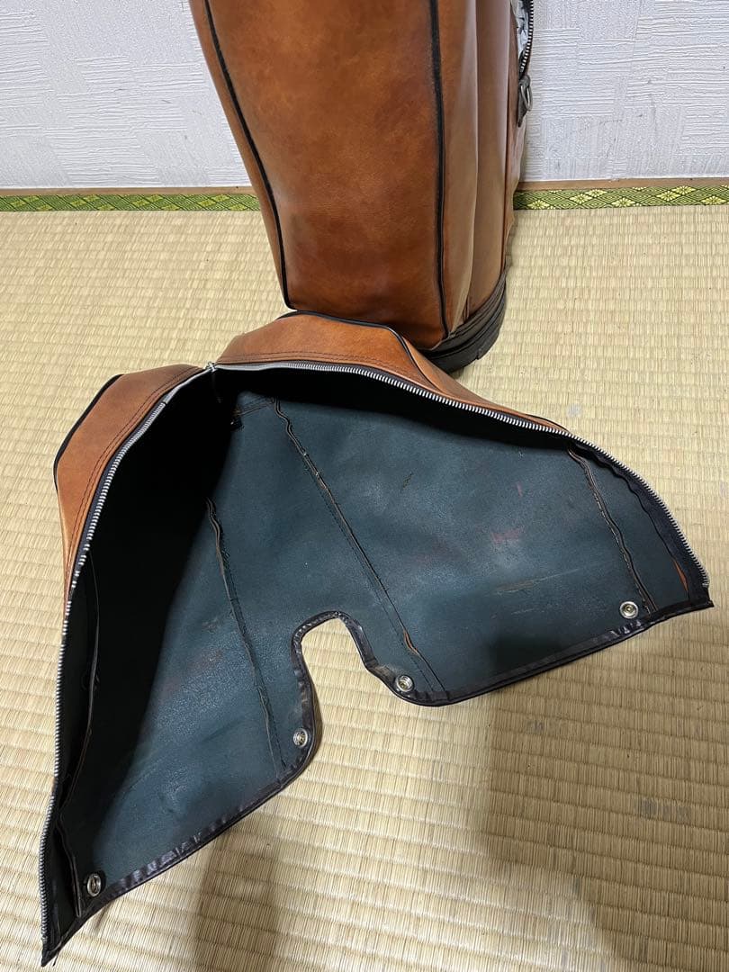 激レア！総本革！キャディーバッグ　訳有！