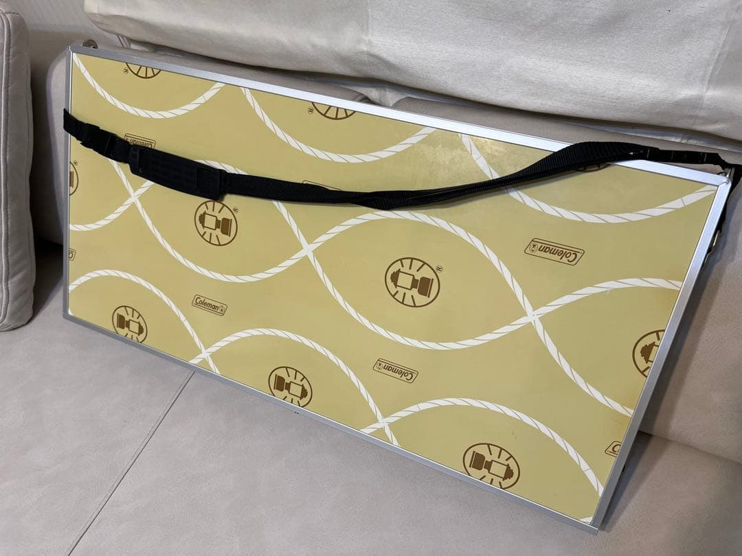 新品同様Coleman コールマン 四つ折りテーブル 2way 170-7587