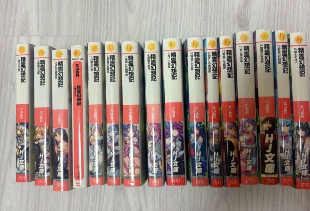 精霊幻想記 1～16巻 小説