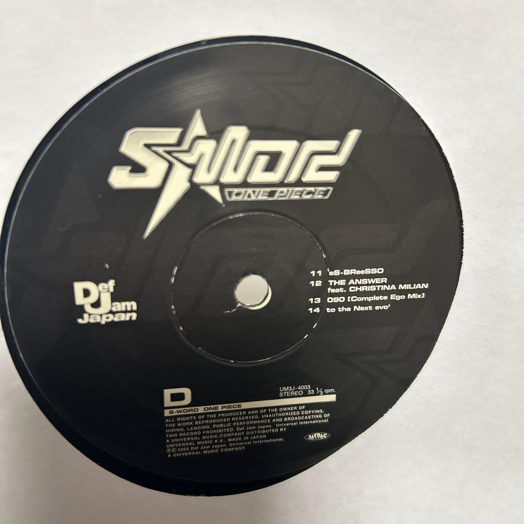 【激レア】S-WORD アナログ 2LP