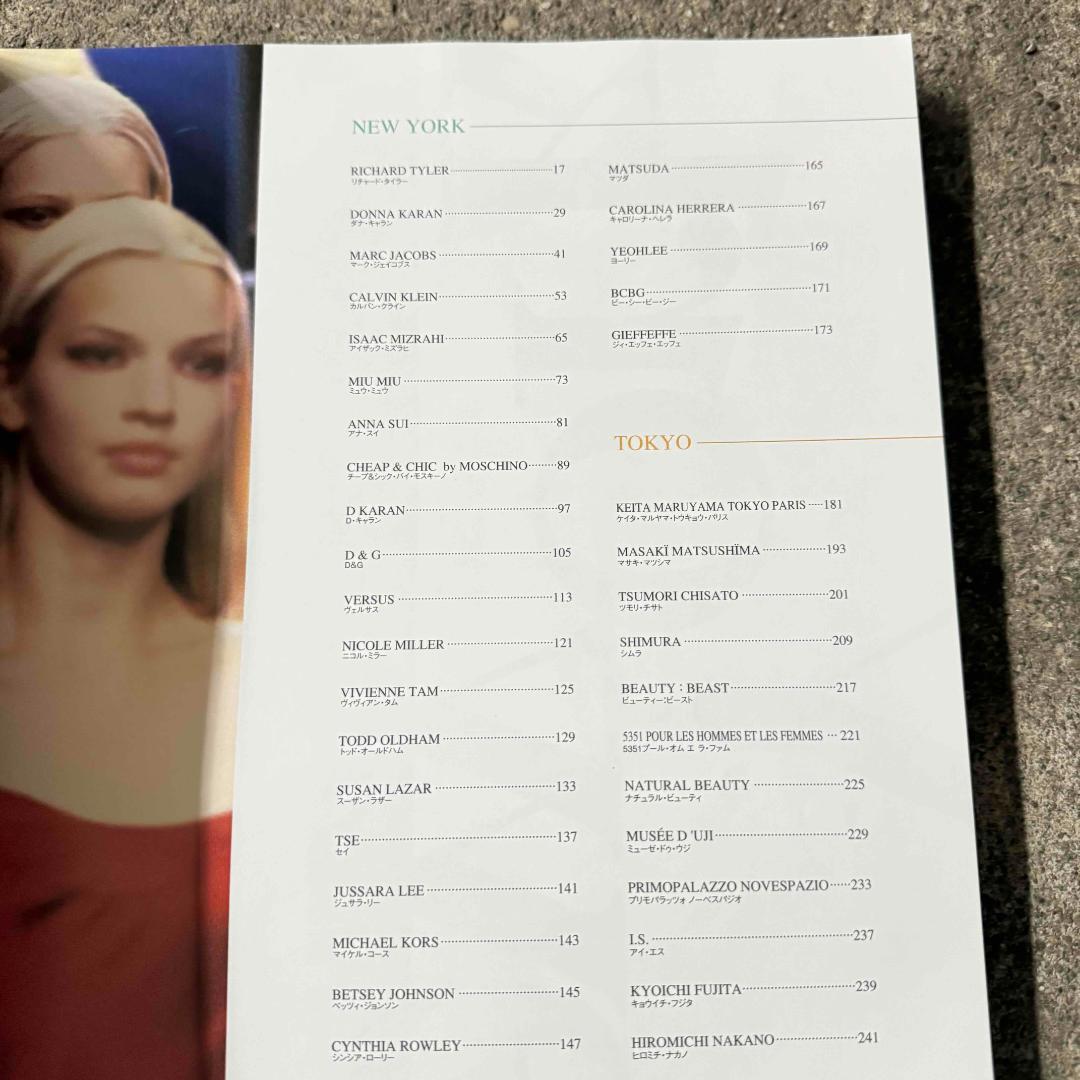 gap COLLECTIONS 1997SS 90s Y2K 東京 ニューヨーク