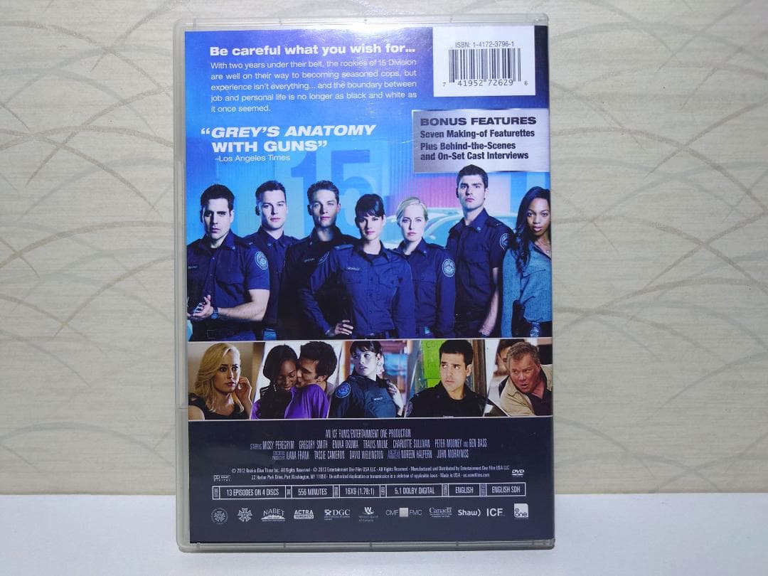 【輸入盤 DVD】Rookie Blue 第3シーズン (4枚組)