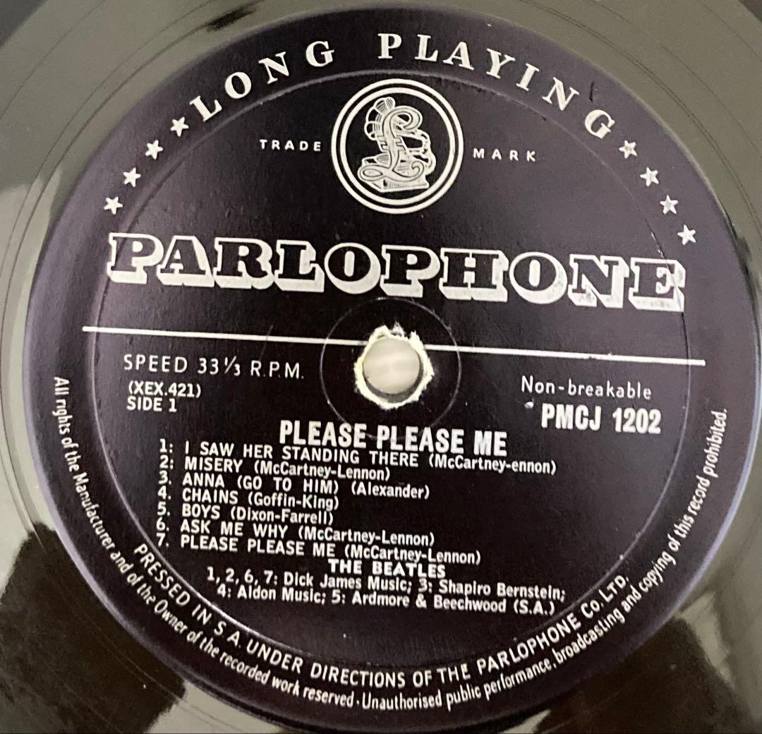 激レア南アフリカPlease Please MeビートルズBeatlesレコード