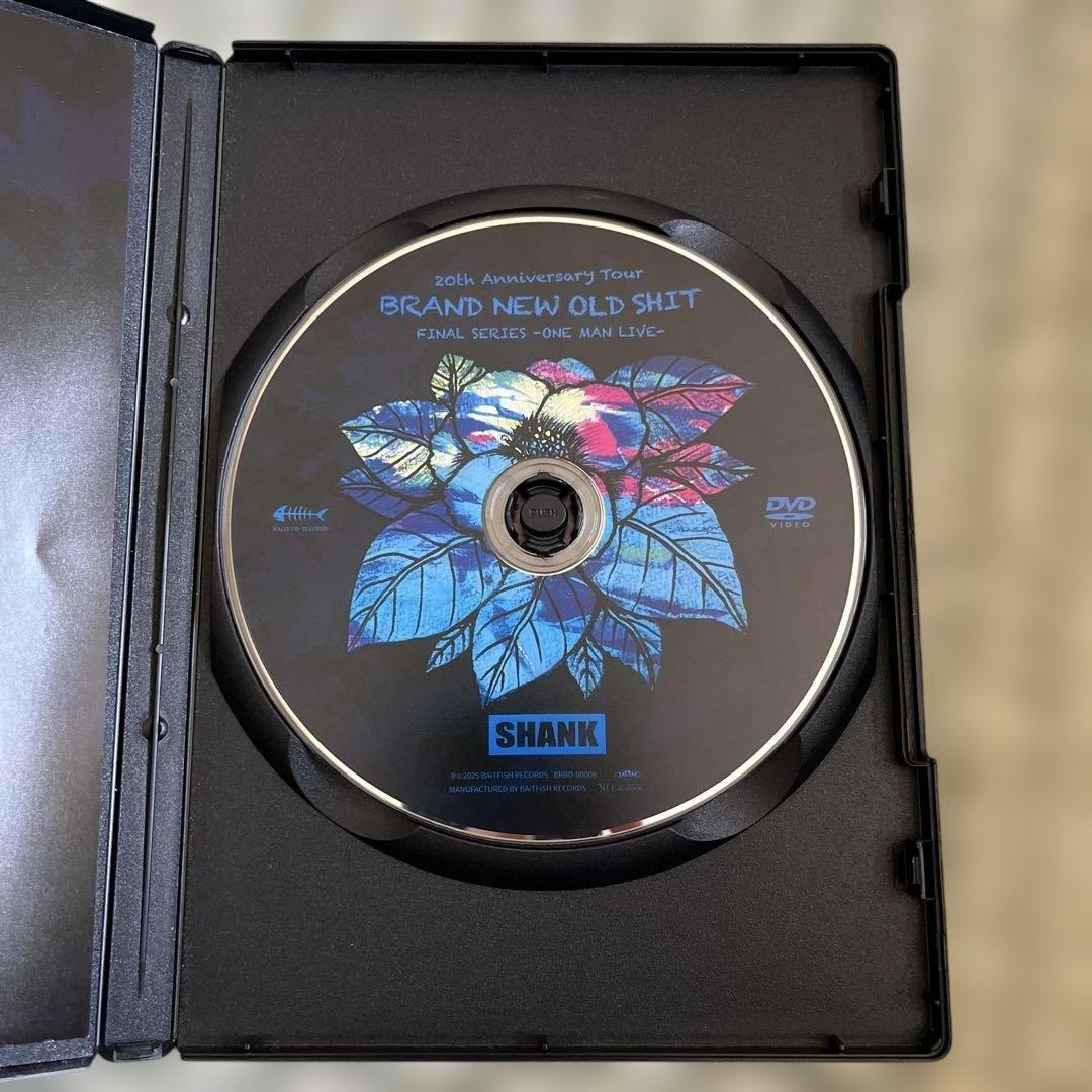 SHANK BRAND NEW OLD SHIT DVD 2025 完売品