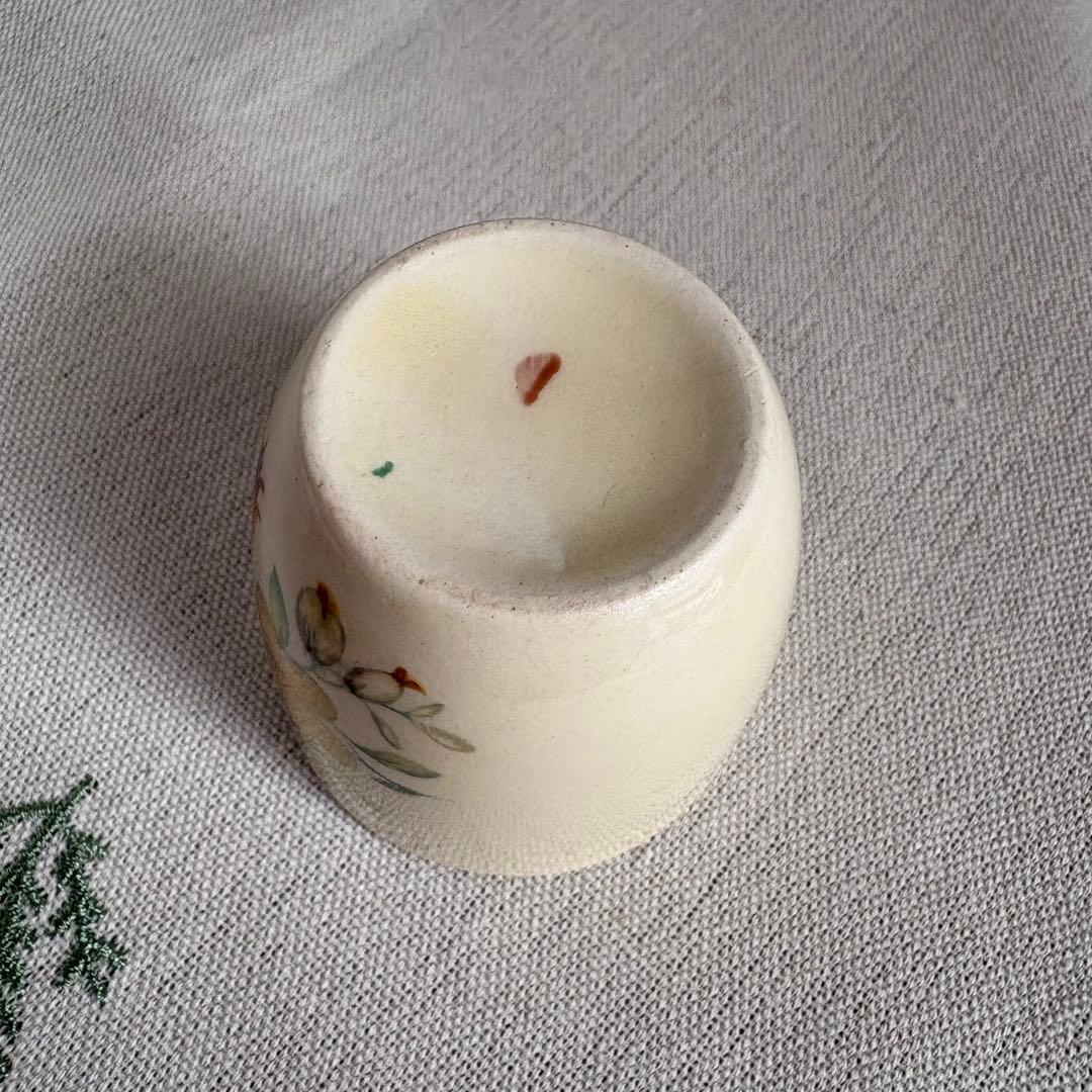 028 スージークーパー　スワンシースプレイ　エッグカップ　ピンク