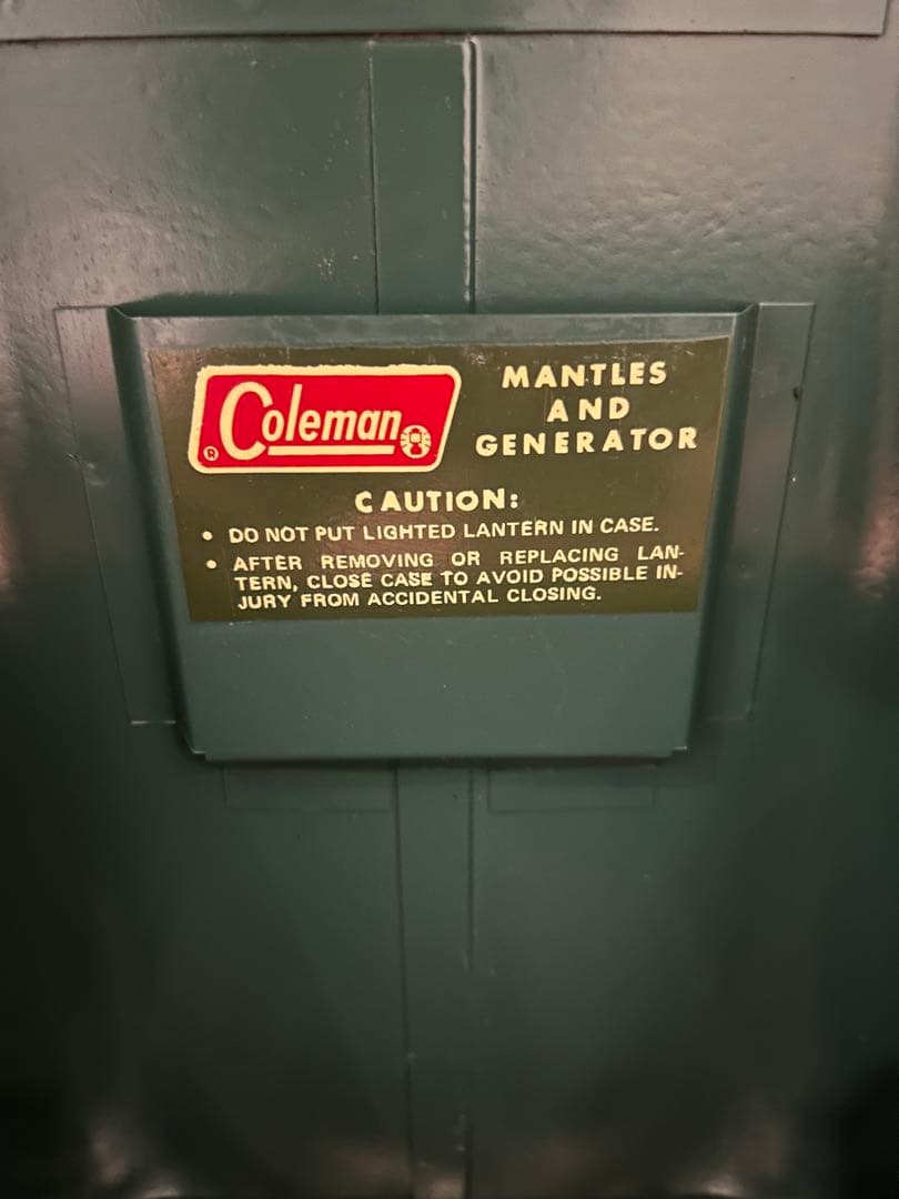 コールマン　Coleman 　228E　1953年10月ランタン　Lantern