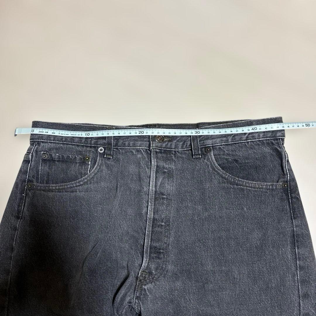 90s USA製 Levi’s 501 先染めブラック 653 W36 股下70