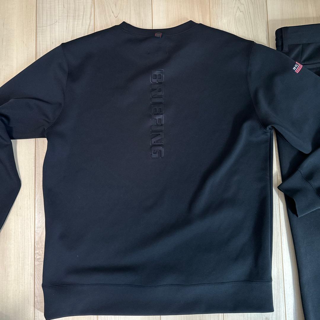ブリーフィング BRIEFING 3D LOGO セットアップ XL 黒