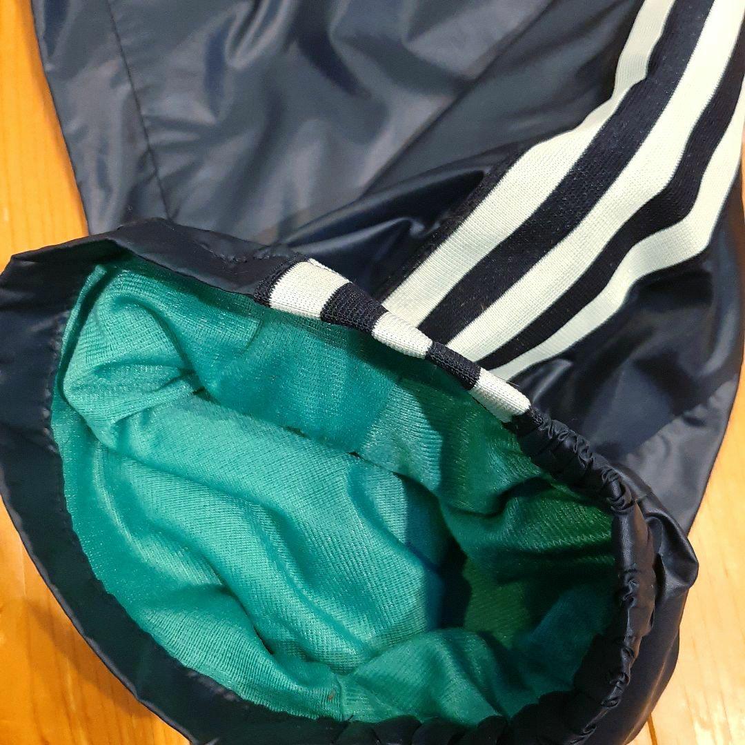 adidas ナイロン ピステ・ウィンドブレーカー 上下 ネイビー/スカイブルー