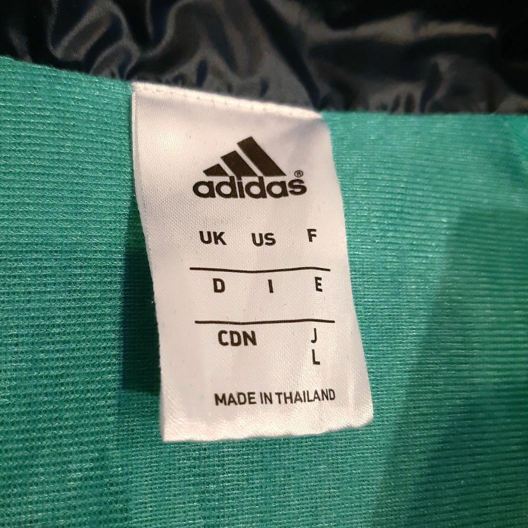 adidas ナイロン ピステ・ウィンドブレーカー 上下 ネイビー/スカイブルー