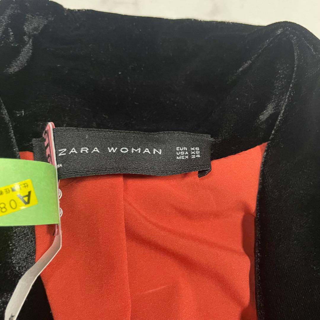 美品【ZARA WOMAN】ザラウーマン フラワー刺繍 着物 ロングガウン