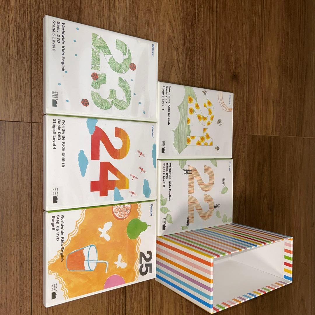 ベネッセ英語教材　Worldwide Kids English DVD、CD