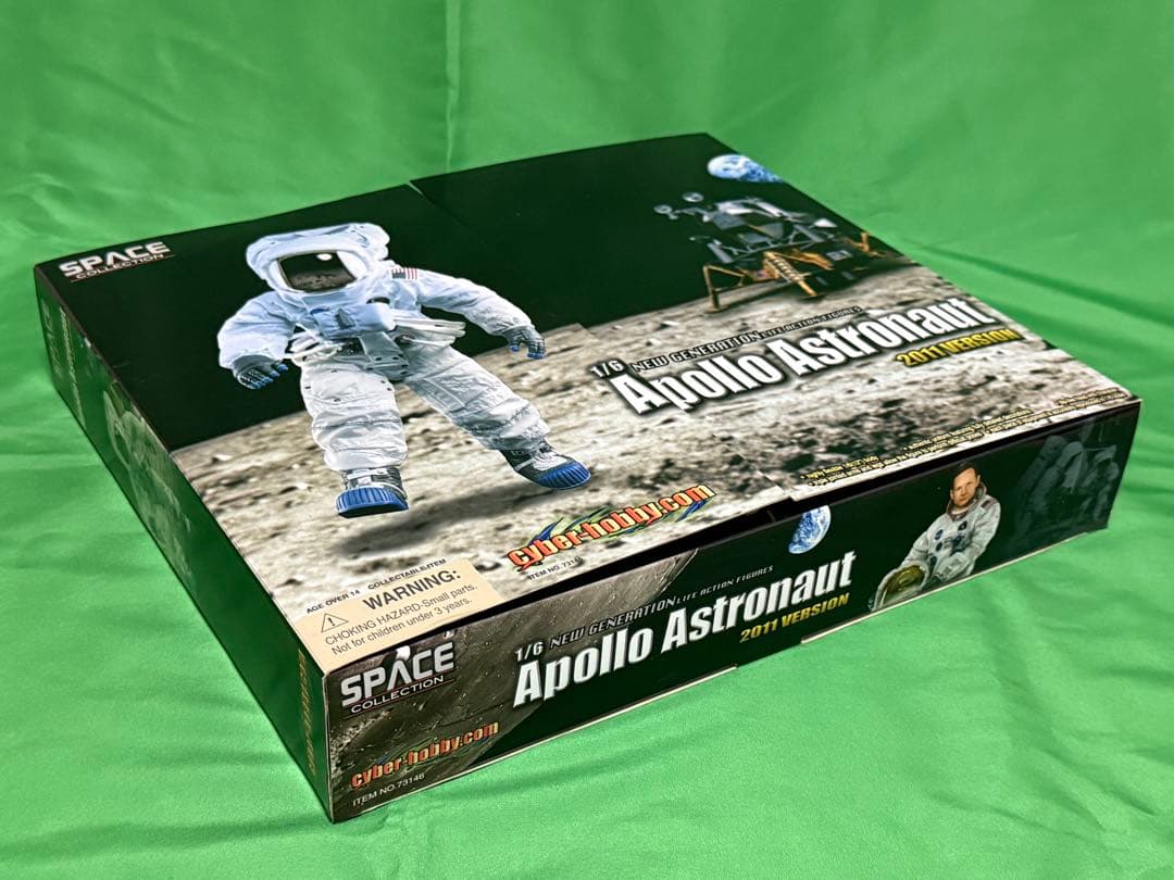 【未使用】アポロ宇宙飛行士 1/6スケール 塗装済みアクションフィギュア