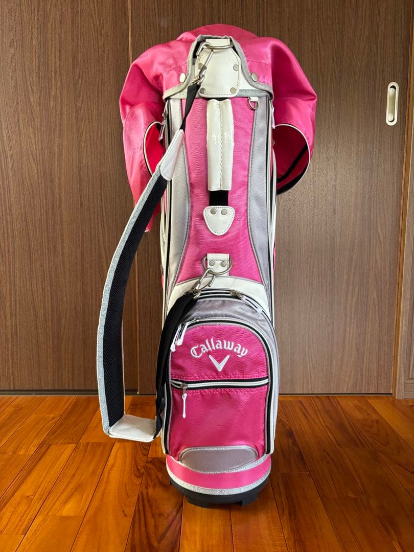 Callaway キャディバッグ ピンク　ヘッドカバー付