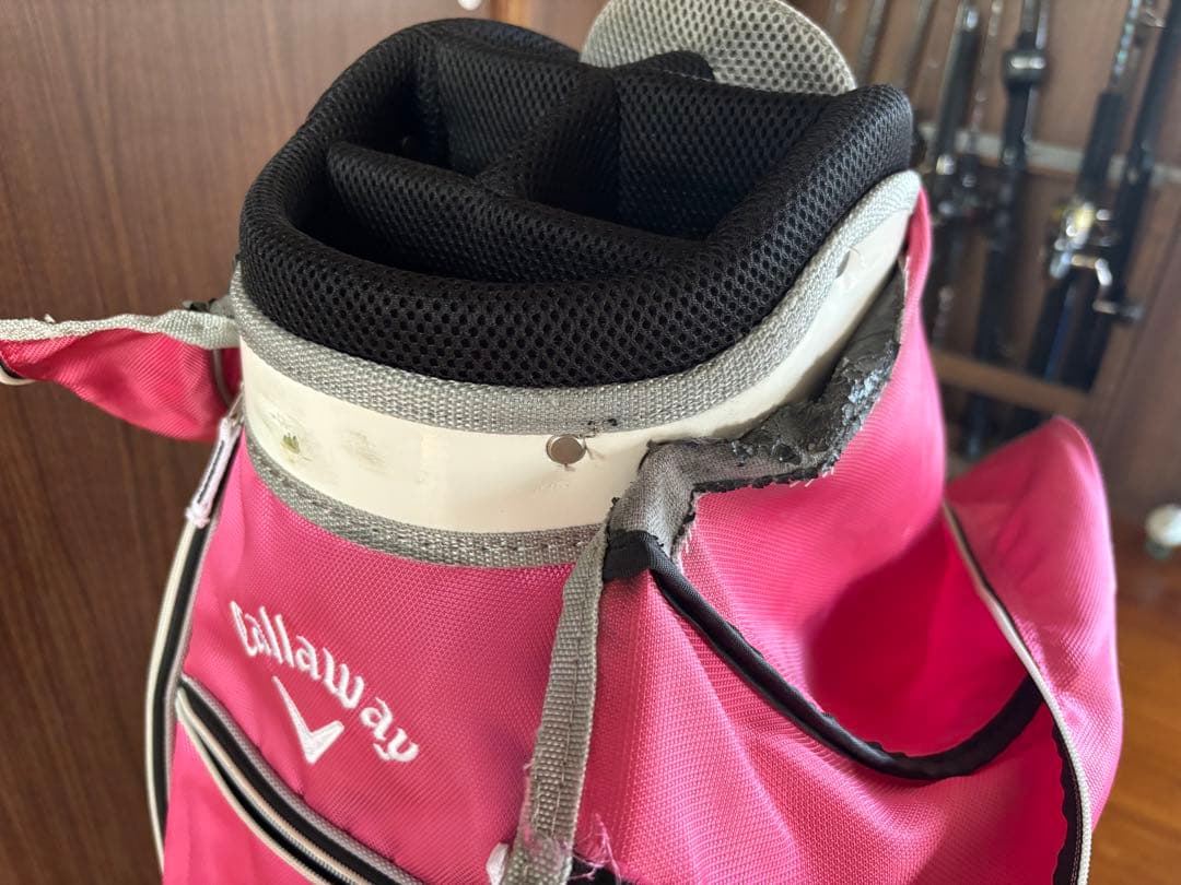 Callaway キャディバッグ ピンク　ヘッドカバー付