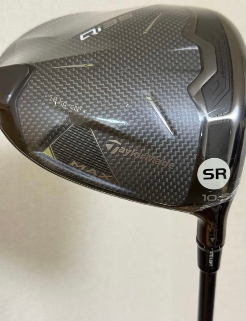 【新品】TaylorMade Qi35MAX ドライバー 10.5° SR