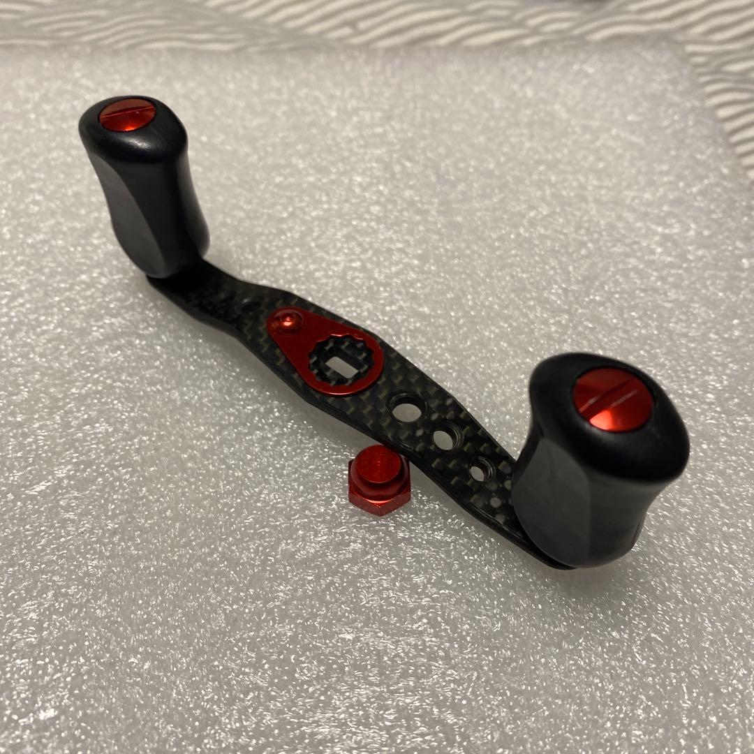 KTF EXA カーボンハンドル　軸間90mm レッド　中古　最終値引き