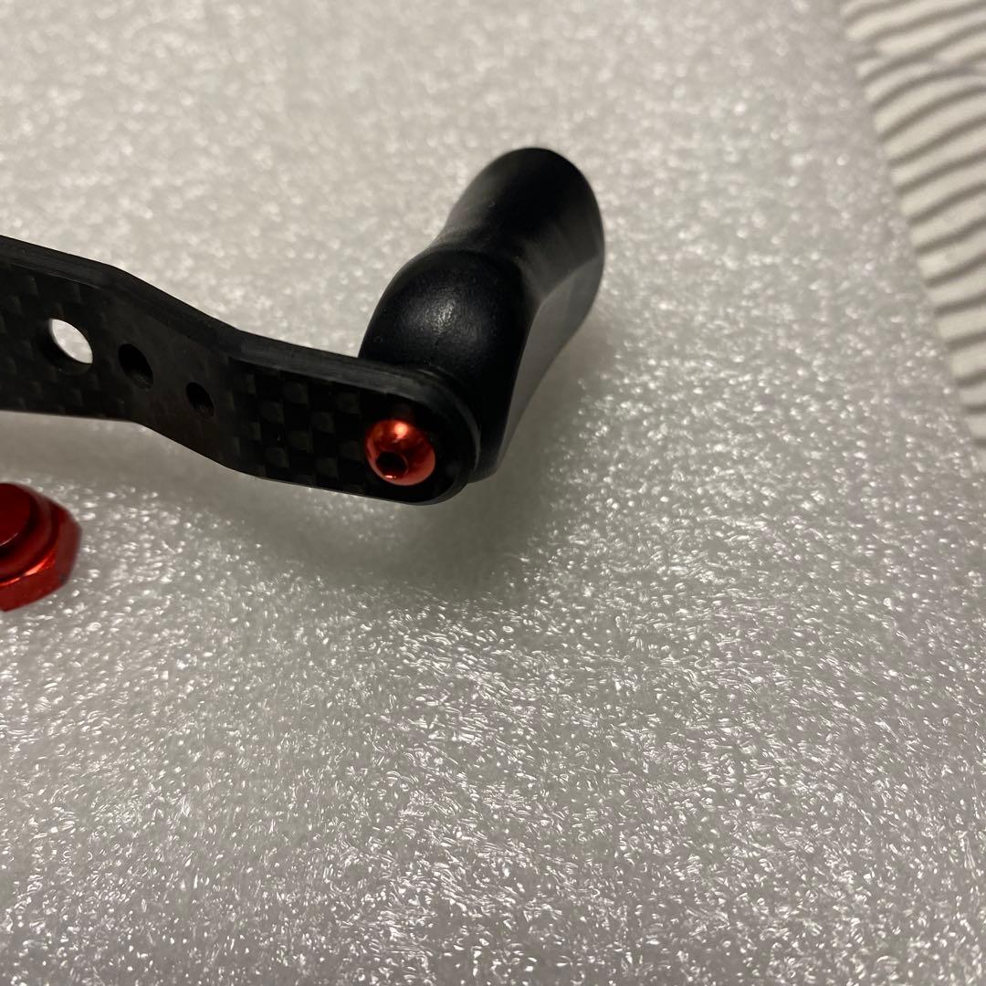 KTF EXA カーボンハンドル　軸間90mm レッド　中古　最終値引き