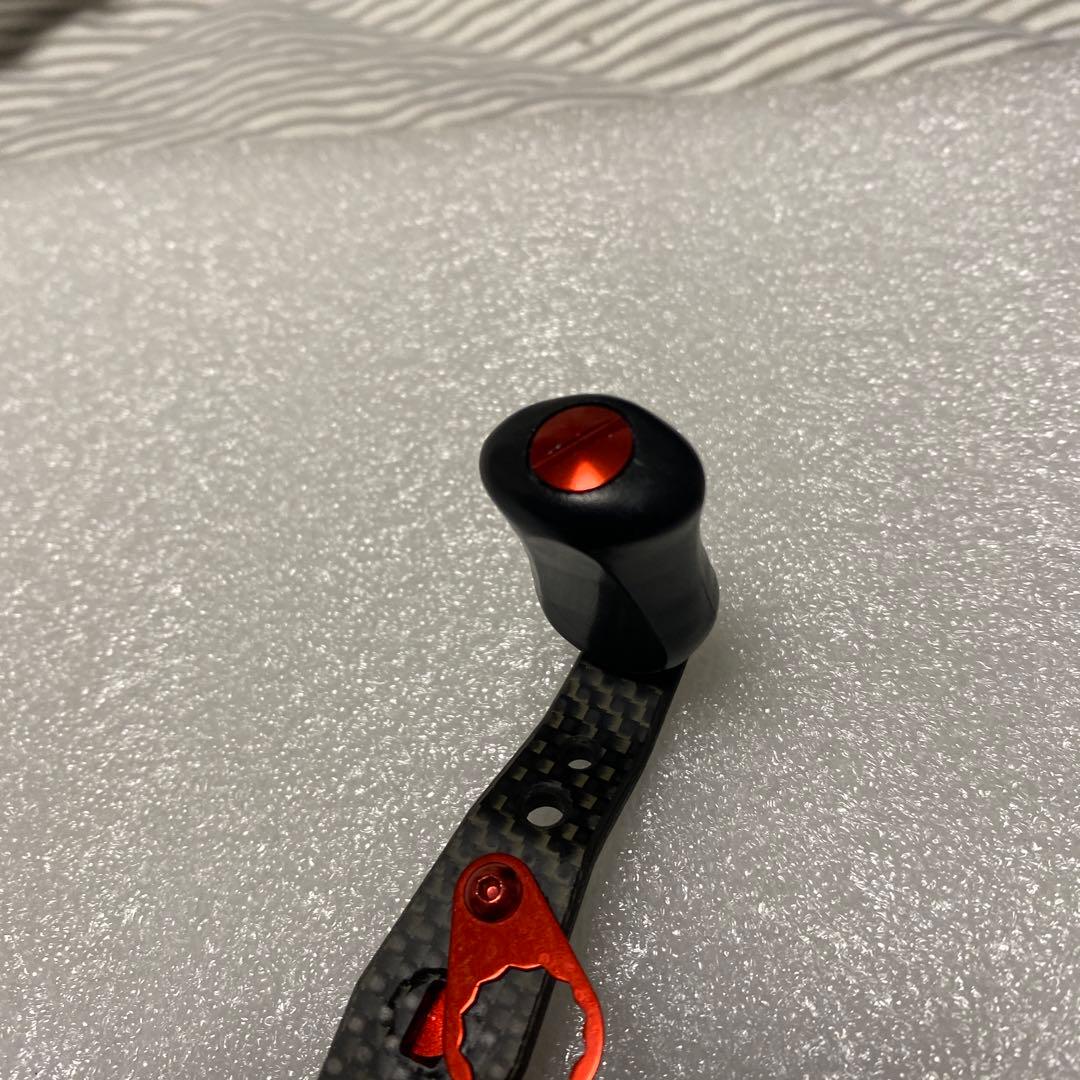 KTF EXA カーボンハンドル　軸間90mm レッド　中古　最終値引き