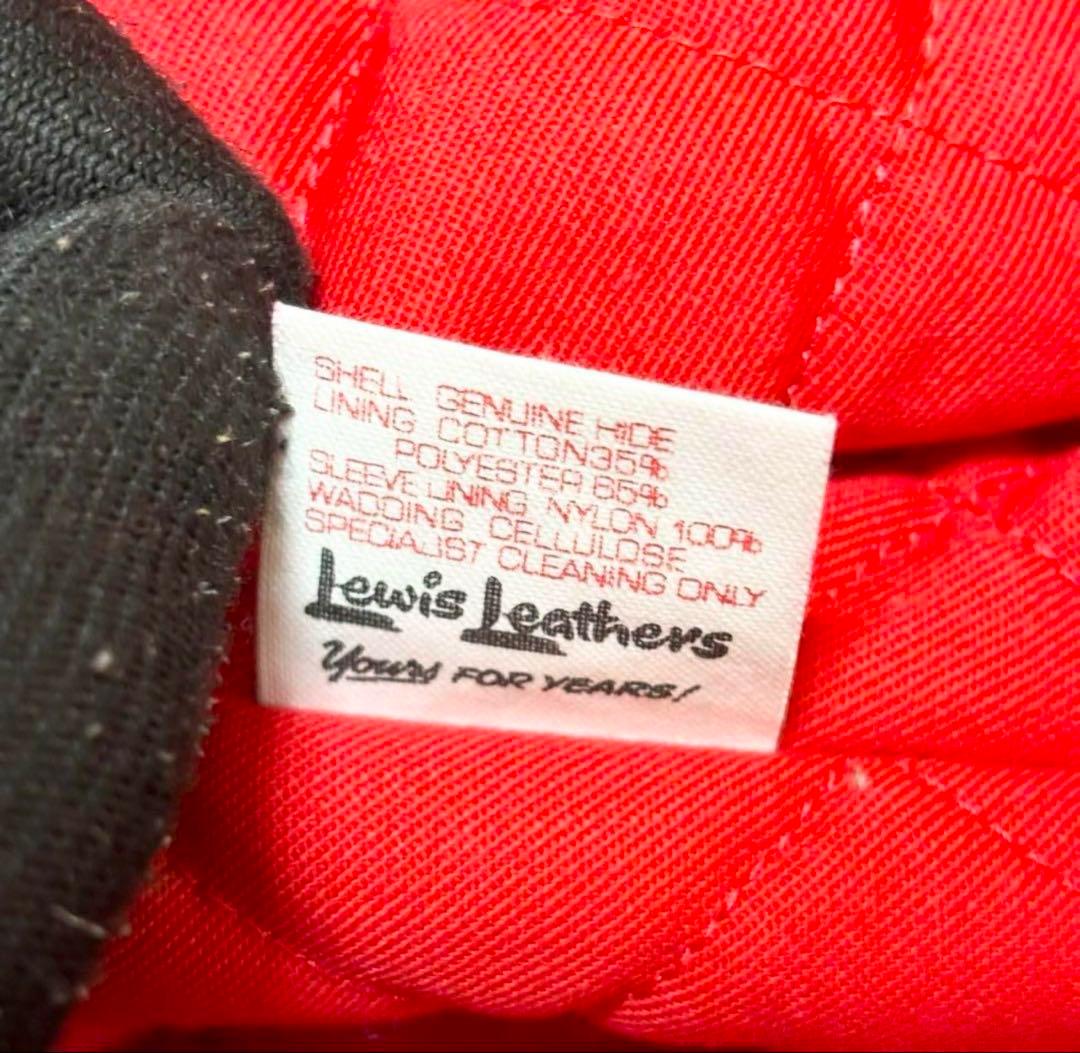 ジャケット・アウター Lewis Leathers 402Lightning(White/40)