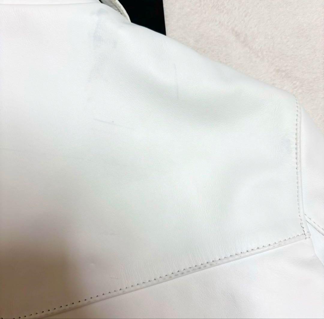 ジャケット・アウター Lewis Leathers 402Lightning(White/40)