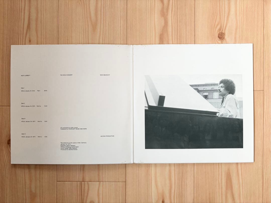 Keith Jarrett / The koln concert LP ドイツ盤