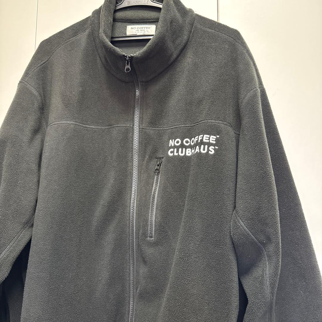 NO COFFEE clubhausフリースジャケット XL